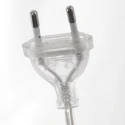 Steinhauer arc luminaire VELA LINO 1 flame E27 IP20, steel dimmable
