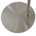 Steinhauer arc luminaire VELA LINO 1 flame E27 IP20, steel dimmable