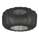 Steinhauer Booglamp VELA LINO 1-vlams E27 IP20, zwart dimbaar