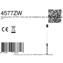 Steinhauer Pendelarmatuur ALISIO 1-vlams IP20, zwart dimbaar