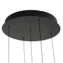 Steinhauer Pendelarmatuur ALISIO 5-vlams IP20, messing dimbaar