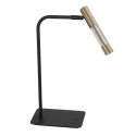 table lamp ALISIO 1 flame IP20, brass dimmable