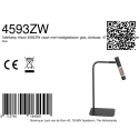 Steinhauer table lamp ALISIO IP20, dimmable