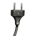 Steinhauer Wandarmatuur ALISIO 1-vlams IP20, zwart dimbaar