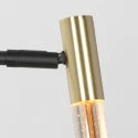 floor lamp ALISIO 1 flame IP20, brass dimmable