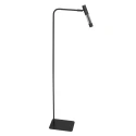 Steinhauer Staande lamp ALISIO 1-vlams IP20, zwart dimbaar