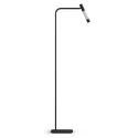 Steinhauer Staande lamp ALISIO 1-vlams IP20, zwart dimbaar