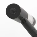 Steinhauer Staande lamp ALISIO 1-vlams IP20, zwart dimbaar