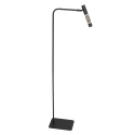 Steinhauer Staande lamp ALISIO 1-vlams IP20, zwart dimbaar