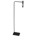 Steinhauer Staande lamp ALISIO 1-vlams IP20, zwart dimbaar