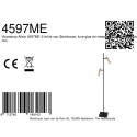 Steinhauer floor lamp ALISIO IP20, dimmable