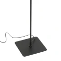 Steinhauer Staande lamp ALISIO 2-vlams IP20, zwart dimbaar