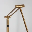 Steinhauer floor lamp DAPHNE 2 1 flame IP20, bronze dimmable