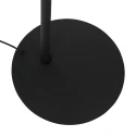 Steinhauer floor lamp DAPHNE 2 1 flame IP20, black dimmable