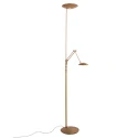 Steinhauer Staande lamp DAPHNE 2 2-vlams IP20, brons dimbaar