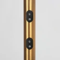 Steinhauer Staande lamp DAPHNE 2 2-vlams IP20, brons dimbaar