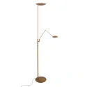 Steinhauer Staande lamp DAPHNE 2 2-vlams IP20, brons dimbaar