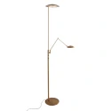 Steinhauer Staande lamp DAPHNE 2 2-vlams IP20, brons dimbaar