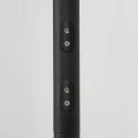 Steinhauer Staande lamp DAPHNE 2 2-vlams IP20, zwart dimbaar