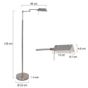 Mexlite Staande lamp GLOWGO IP20, dimbaar