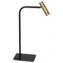 table lamp LUMO 1 flame IP20, black dimmable