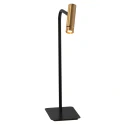 Mexlite table lamp LUMO 1 flame IP20, black dimmable