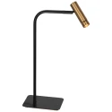 Mexlite table lamp LUMO 1 flame IP20, black dimmable