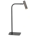 Mexlite table lamp LUMO 1 flame IP20, black dimmable