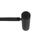 Mexlite table lamp LUMO 1 flame IP20, black dimmable