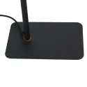 Mexlite table lamp LUMO 1 flame IP20, black dimmable