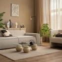 Mexlite floor lamp LUMO 1 flame IP20, bronze dimmable