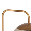 Steinhauer Wandarmatuur BOLLIQUE 1-vlams E14 IP20, brons dimbaar