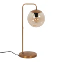 Tafelarmatuur BOLLIQUE 1-vlams E14 IP20, brons dimbaar