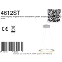 Pendelarmatuur RINGLEDE 1-vlams IP20, staal dimbaar