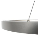Steinhauer Pendelarmatuur RINGLEDE 1-vlams IP20, staal dimbaar