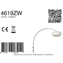 Steinhauer Wandarmatuur SPARKLED LIGHT E27 IP20, dimbaar
