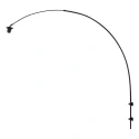 Steinhauer Wandarmatuur SPARKLED LIGHT E27 IP20, dimbaar