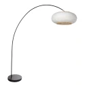 Mexlite arc luminaire SOLVA 1 flame E27 IP20, black dimmable