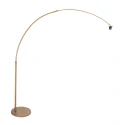 Steinhauer arc luminaire VELA LINO 1 flame E27 IP20, bronze dimmable