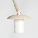 Steinhauer arc luminaire SILVA ALBA 1 flame E27 IP20, creme dimmable
