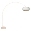 Steinhauer arc luminaire SILVA ALBA 1 flame E27 IP20, creme dimmable