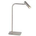 Steinhauer table lamp VOLARI 1 flame IP20, steel dimmable