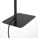 Steinhauer Tafelarmatuur VOLARI 1-vlams IP20, zwart dimbaar