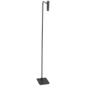 Steinhauer Staande lamp VOLARI 1-vlams IP20, zwart dimbaar