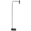 Steinhauer Staande lamp VOLARI 1-vlams IP20, zwart dimbaar