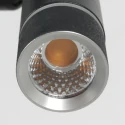 Steinhauer Staande lamp VOLARI 2-vlams IP20, zwart dimbaar