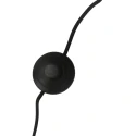 Steinhauer floor lamp STANG 2 flames E27 IP20, black 