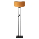 Steinhauer Staande lamp STANG 2-vlams E27 IP20, zwart 