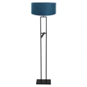 Steinhauer floor lamp STANG 2 flames E27 IP20, black 