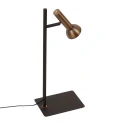 Mexlite table lamp KORA 1 flame GU10 IP20, black dimmable